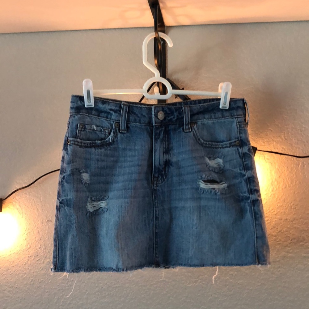jean skirt